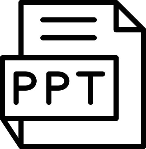 Vector Design Ppt Icon Style 22246712 Vector Art At Vecteezy