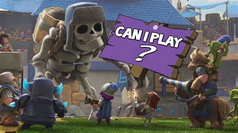 The Return Of The Giant Skeleton Clash Royale Fun Decks Youtube