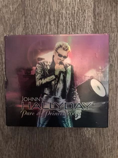 Double Cd Digipack Johnny Hallyday Parc Des Princes Eur