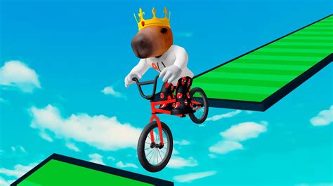 ROBLOX Pero Es Un OBBY En BICICLETA YouTube