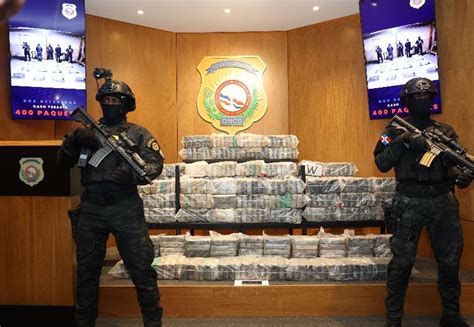 DNCD incauta 400 paquetes de cocaína en provincia Peravia