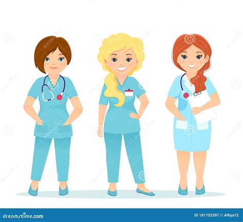 Nurse Cartoon Characters