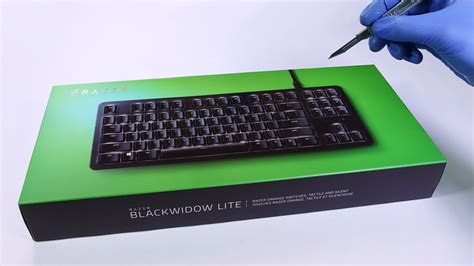 Razer Blackwidow Lite Mecanical Keyboard Unboxing Asmr Youtube