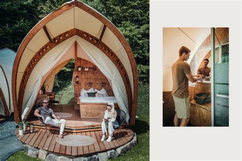 Glamping Tent By Strohboid Luxury Tent In The Midst Of Nature