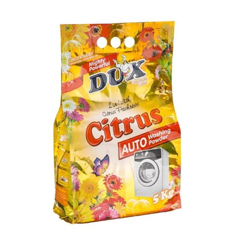 Dux Citrus Low Foam Laundry Detergent 4x5kg Higiene