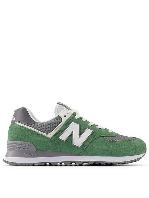 New Balance Mens 574 Trainers Green Very