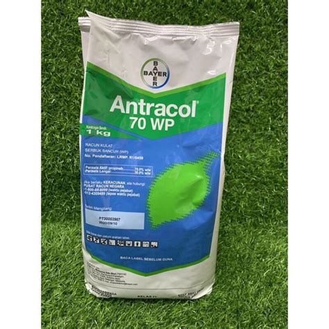 Antracol 70 WP 1kg Fungicide Racun Kulat Antranos Shopee Malaysia