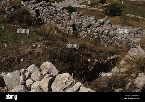 Cyclopean walls mycenaean citadel tiryns hi-res stock photography and ...