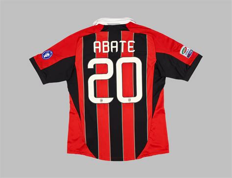 MONTOLIVO 2012 2013 SERIE A MILAN HOME SHIRT Retro Vintage Classic