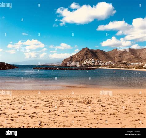 Playa De Las Teresitas A Beach With A Fine View Across To San Andr S