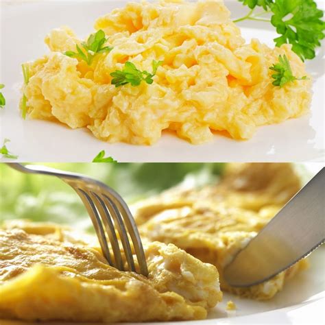 Scrambled Eggs Vs Omelette Two Breakfast Staples Compared Foodiosity