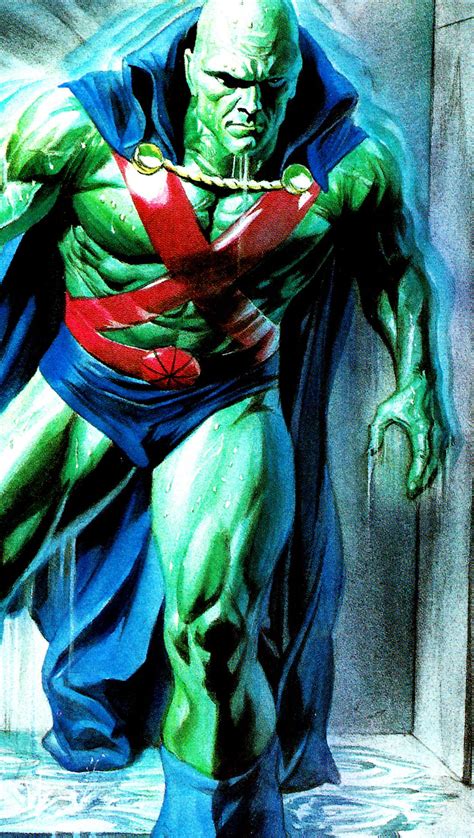 Martian Manhunter By Alex Ross Martian Manhunter Dc Comics