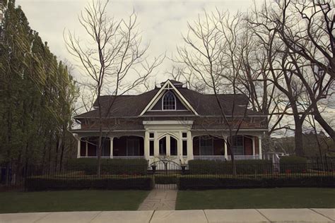 Stratford Ontario Canada Architecture Cottage With Captains Walk