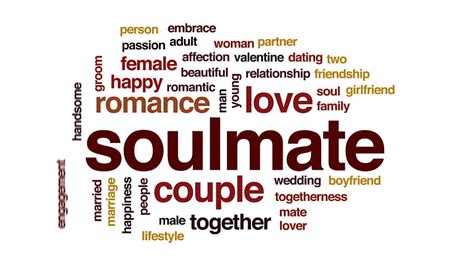 Soulmate Animated Word Cloud Text Design Animation Hd Wallpaper Pxfuel