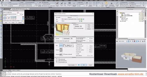 Fenster In Grundriss Zeichnen Bzw Einf Gen Arcadia Bim Cad