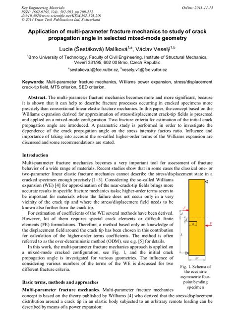 Free Load Through Crack Fracture Mechanics Premiumlloadd
