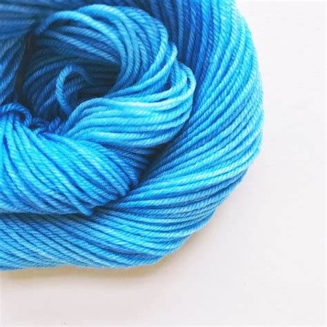 Blue Yarn Etsy