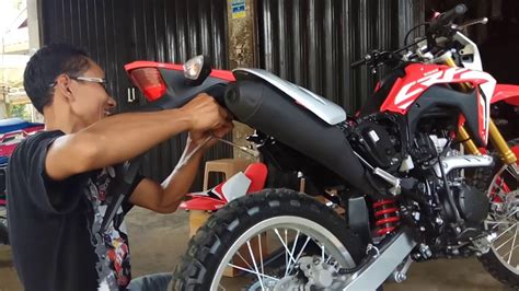 TUTORIAL BONGKAR PASANG BODY HONDA CRF 150 L YouTube