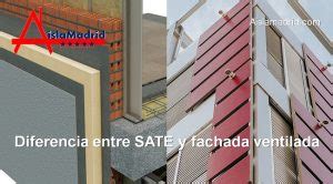 Diferencia Entre SATE Y Fachada Ventilada AislaMadrid Empresa De