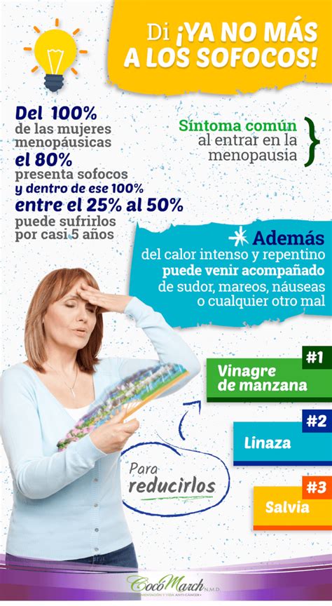 Remedios Caseros Para Los Sofocos De La Menopausia Coco March