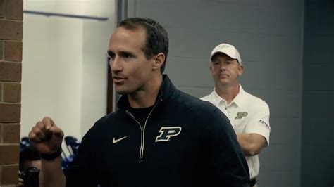 WATCH: Drew Brees gave Purdue a tremendous speech before playing Louisville