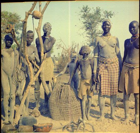 Mandari Group At Cattle Camp From The Southern Sudan Project