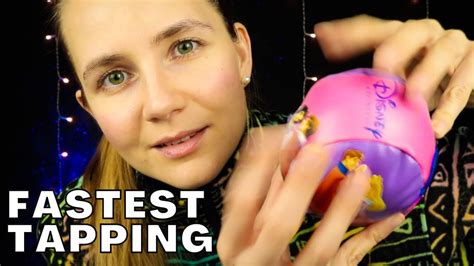 Asmr Fastest Tapping For Tingles Youtube