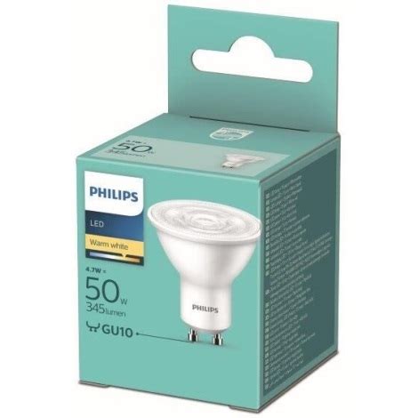 Ampoule Led Philips Gu W V K Lumimania