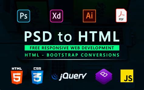 Convert Figma To Html Psd To Html Xd To Html Using Bootstrap By Delwar