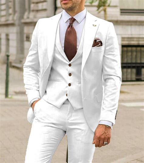 White Suit Wonders Elevating Your Style Game With The Perfect White