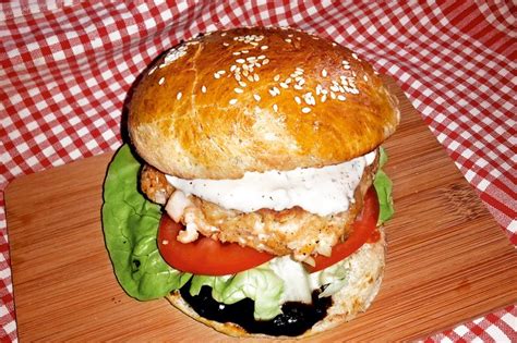 Recept Lososov Burger Prehrana Aktivni Si