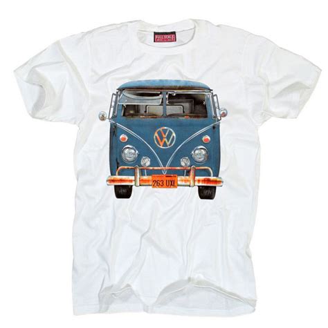 Vw Bus T Shirt Volkswagen Bulli Samba T T T T Bully Retro S Xl Wei