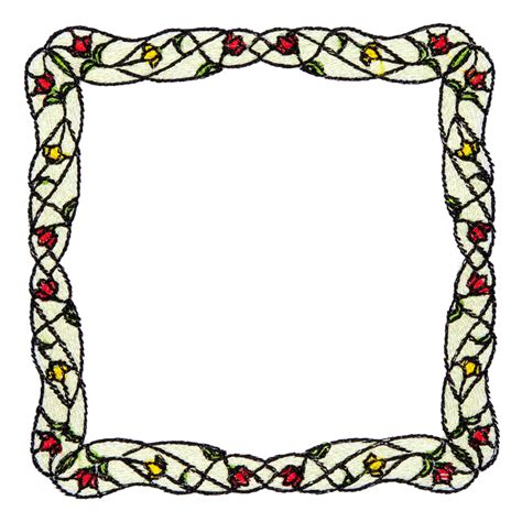 Bfc1640 Stained Glass Borders Fun Set