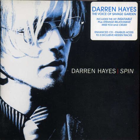 Darren Hayes Spin 2002 Cd Discogs