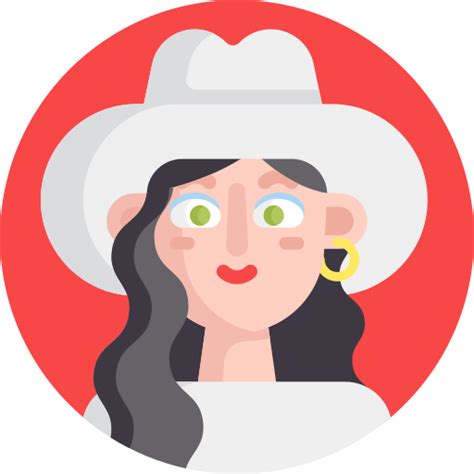 Woman Detailed Flat Circular Flat Icon