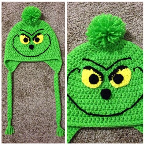 Free Grinch Crochet Hat Pattern