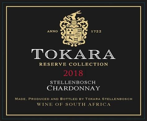 Tokara 2018 Reserve Collection Chardonnay Stellenbosch Rating And