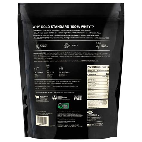 Optimum Nutrition Whey Protein Gold Standard Prote Na En Polvo X