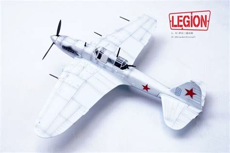 Ilyushin Il Sturmovik M White Soviet Air Force Plane Store