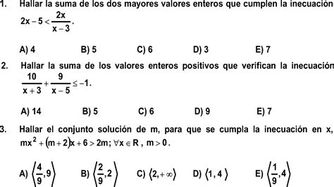 Inecuaciones Ejemplos Resueltos