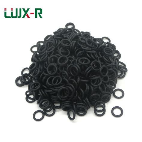 LUJX R 1mm Thickness Nitrile Rubber O Ring Seals Gasket Dia 27 28 29 30