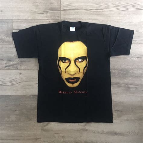 Vintage Marilyn Manson Sex Is Dead Winterland T Shirt Grailed