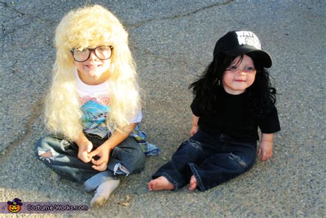 Wayne and Garth from Wayne's World Kids Halloween Costume - Photo 2/2