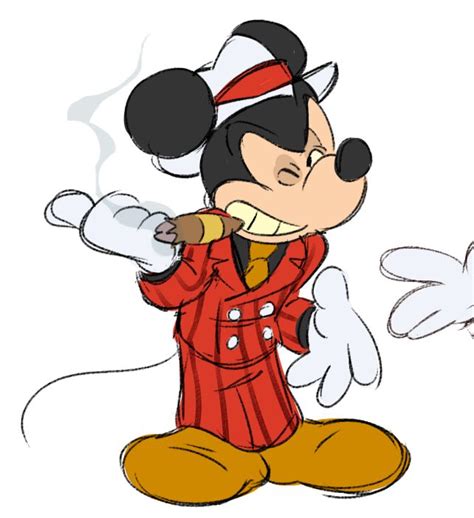 Gigachad Mickey Mouse