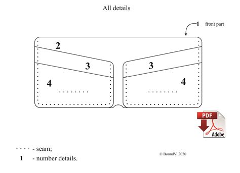 Leather Wallet Pattern Pdf