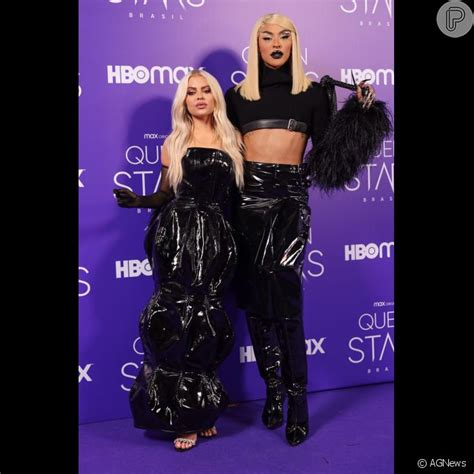 Lu Sa Sonza E Pabllo Vittar Posaram Juntas Na Festa De Lan Amento Do