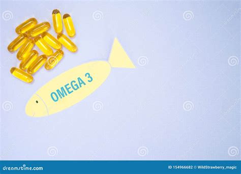 Huile De Poisson Omega 3 Pilules Molles De Capsule De Gel Produit Sain