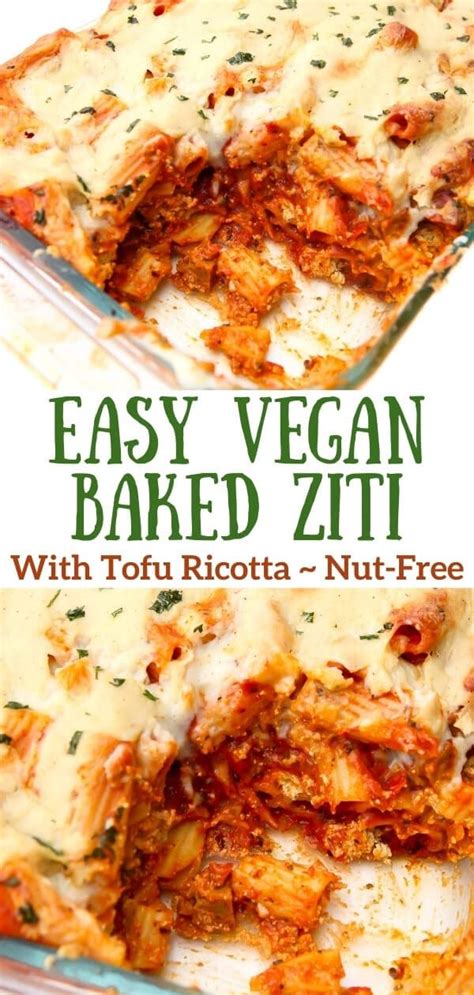 Vegan Baked Ziti Recipe Artofit