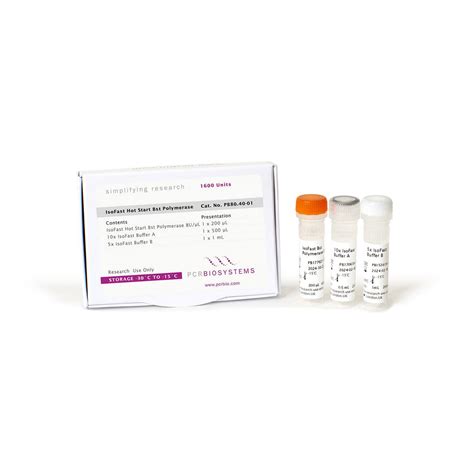 Kit De Reactivos Adn Polimerasas Isofast Pcr Biosystems Ltd