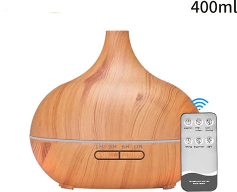 Aroma Diffuser Ml Ultrasone Luchtbevochtiger Vernevelaar Met